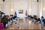 Azərbaycan Prezidenti və Slovakiya Baş naziri mətbuata birgə bəyanatla çıxış edirlər