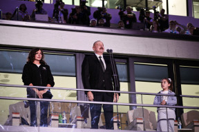 Gəncədə III MDB Oyunlarının açılış mərasimi keçirilib, Prezident və birinci xanım tədbiri izləyiblər