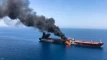 Hörmüz boğazında naviqasiya sistemlərini söndürən tanker minaya düşdü