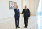 Prezident İlham Əliyev Türkiyə Böyük Millət Məclisinin sədrini qəbul edib