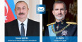 Prezident İlham Əliyev dünya çempionatında qələbə münasibətilə İspaniya Kralını təbrik edib