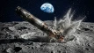 İlon Maskın raketi Ayın səthinə çırpıldı: Yeni krater yarandı